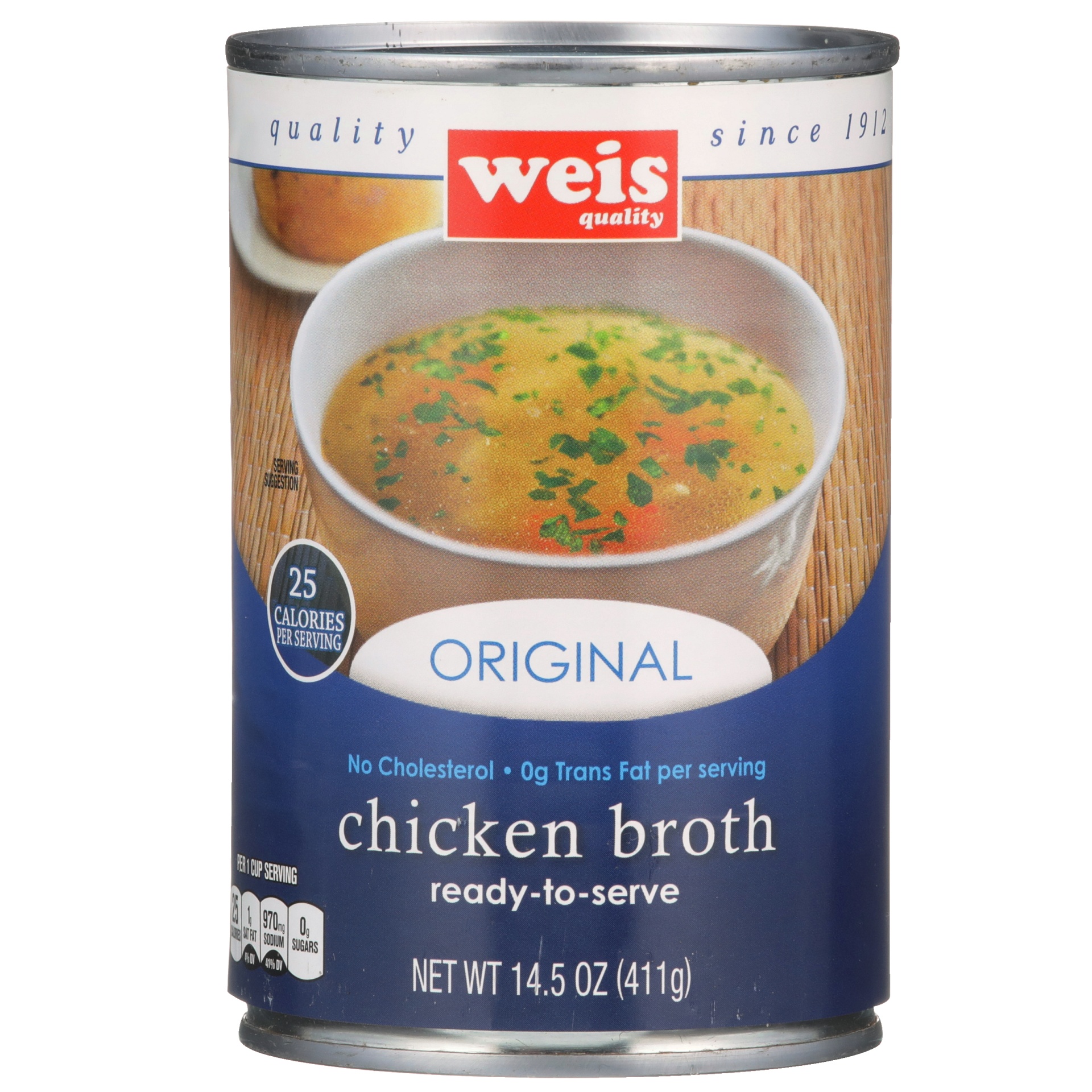 Weis Quality Chicken Broth 14.5 fl oz Shipt