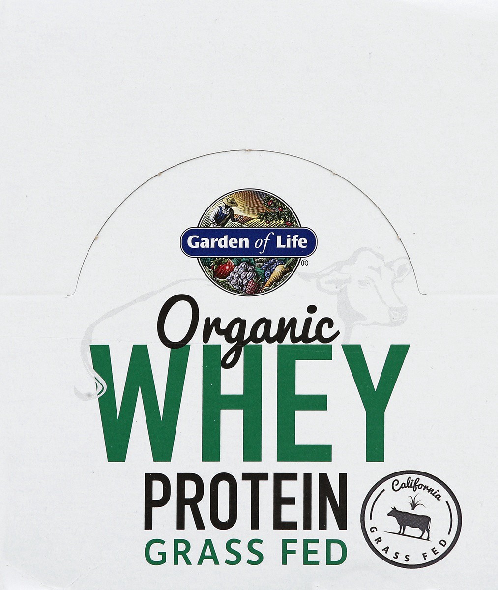 slide 2 of 4, Garden of Life Whey Protein Peanut Butter Chocolate Packets, 10 ct; 1.17 oz 