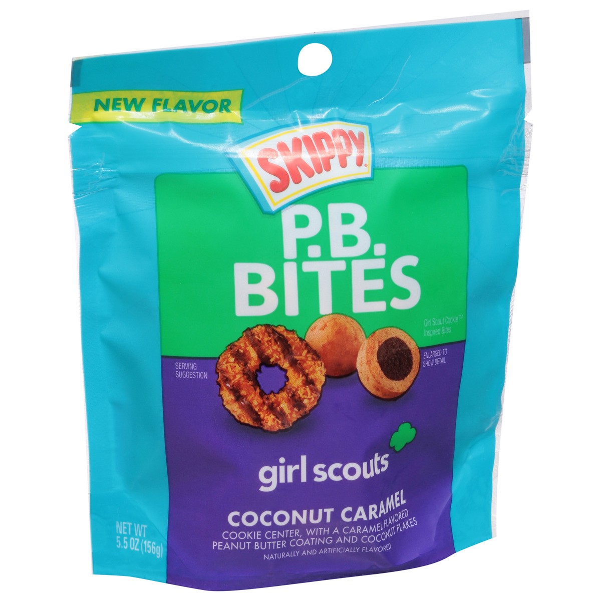 slide 9 of 14, SKIPPY Bites GS Coconut Caramel, 5.5 oz