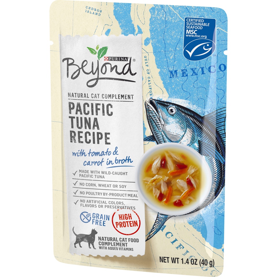 Beyond Purina Grain Free, High Protein Wet Cat Food Complement; Pacific