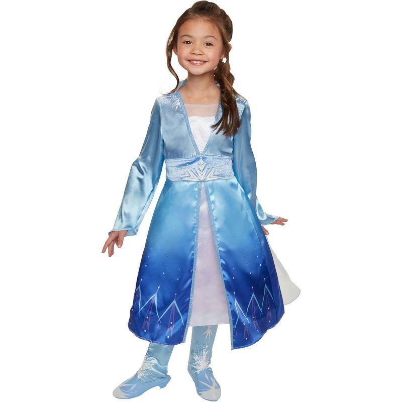 slide 1 of 7, Disney Jakks Pacific Disney Frozen Ii Elsa Adventure Dress - Blue, 1 ct