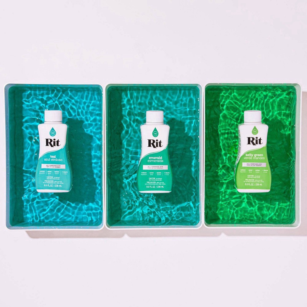 slide 3 of 8, Rit 8oz All-Purpose Dye - Kelly Green, 8 oz