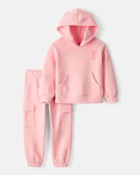 Carter's Carters Toddler Girl 2-Piece Ballet Long-Sleeve Hoodie & Pant Set - Pink Pink 4T