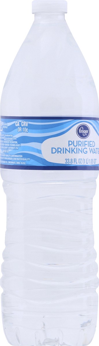 slide 8 of 9, Kroger Purified Drinking Water - 1 liter, 1 liter