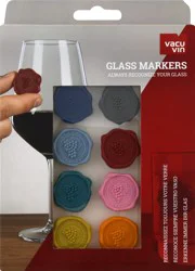 Vacu Vin Glass Markers, 1 ea