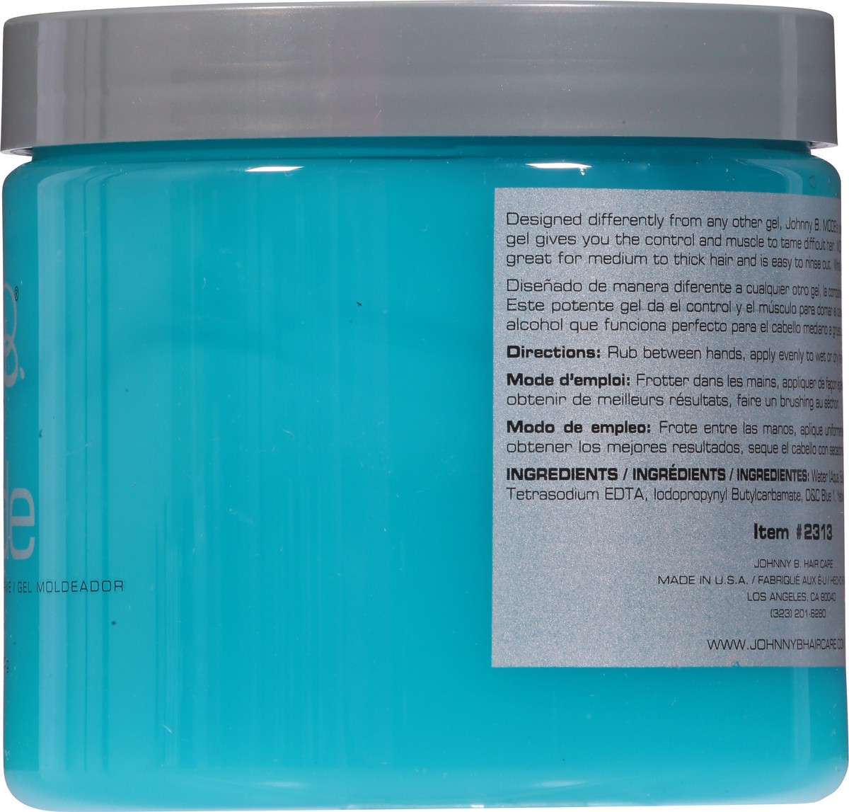 slide 5 of 9, Johnny B Mode Styling Gel 16 oz, 16 oz