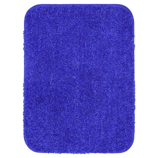 slide 1 of 1, Mohawk Ultra Spun Bath Rug, Cobalt, 17 x 24, 1 ct