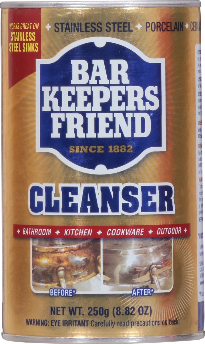 slide 3 of 12, Bar Keepers Friend Powder Cleanser & Polish, 8.82 oz