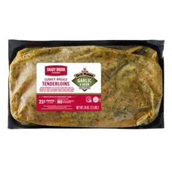 Shady Brook Farms McCormick Grill Mates Garlic & Herb Seasoning Turkey Breast Tenderloins, 1.5 lbs.