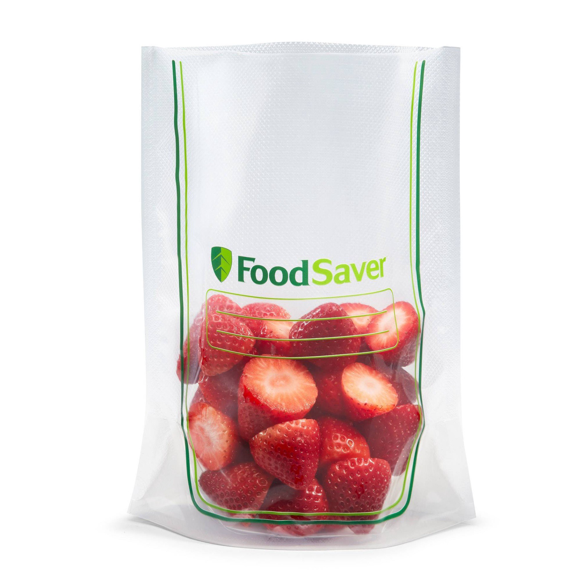 slide 1 of 6, FoodSaver Easy Fill Vacuum Sealer Bags Gallon, 10 ct