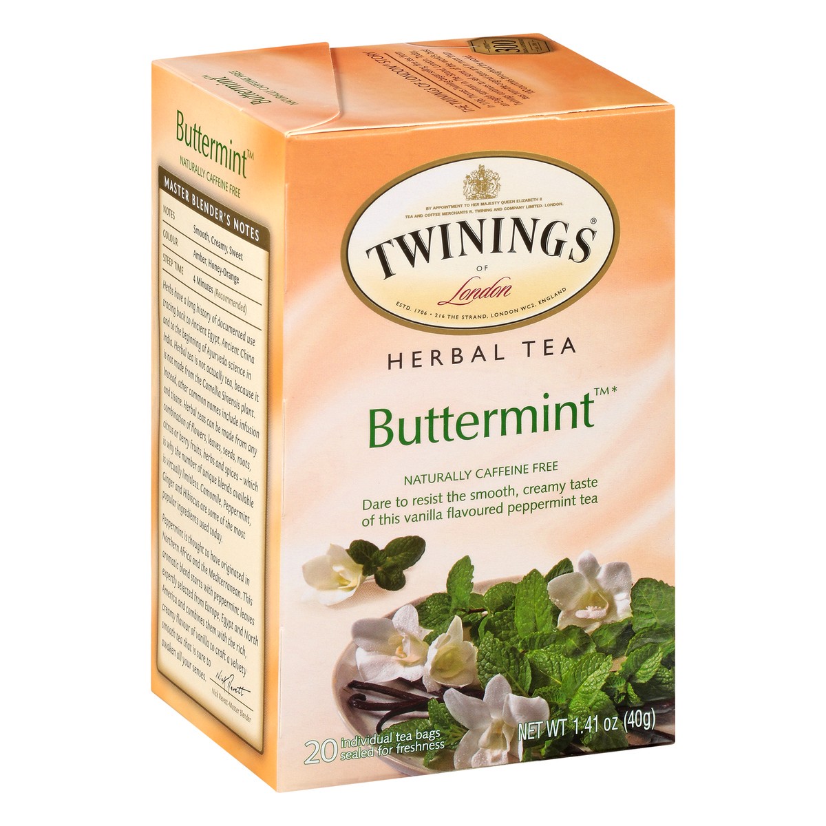 slide 8 of 9, Twinings Buttermint Tea Herbal - 1.41 oz, 1.41 oz