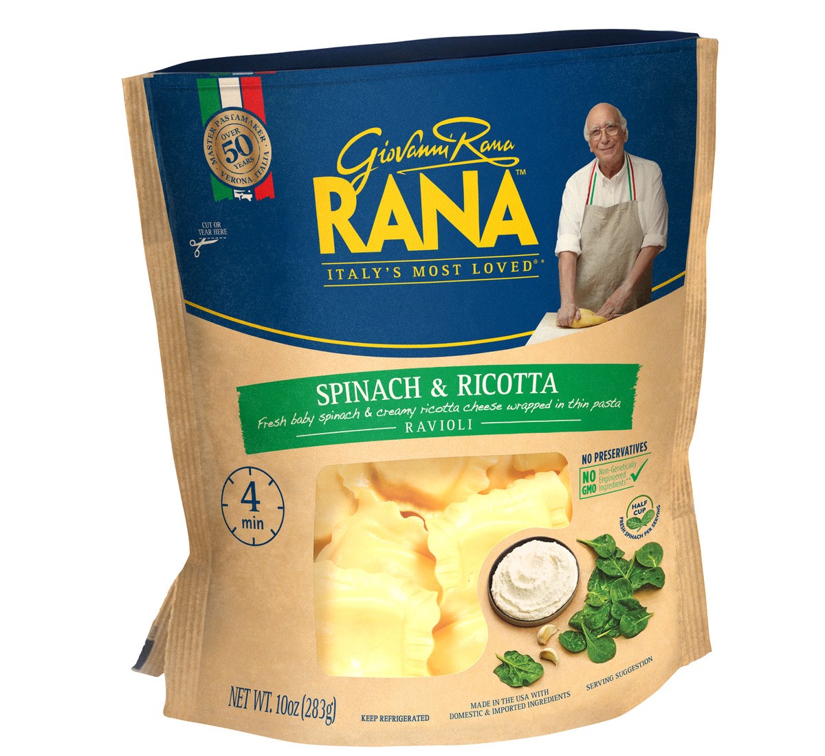 slide 2 of 9, Rana Refrigerated Pasta, 10 oz