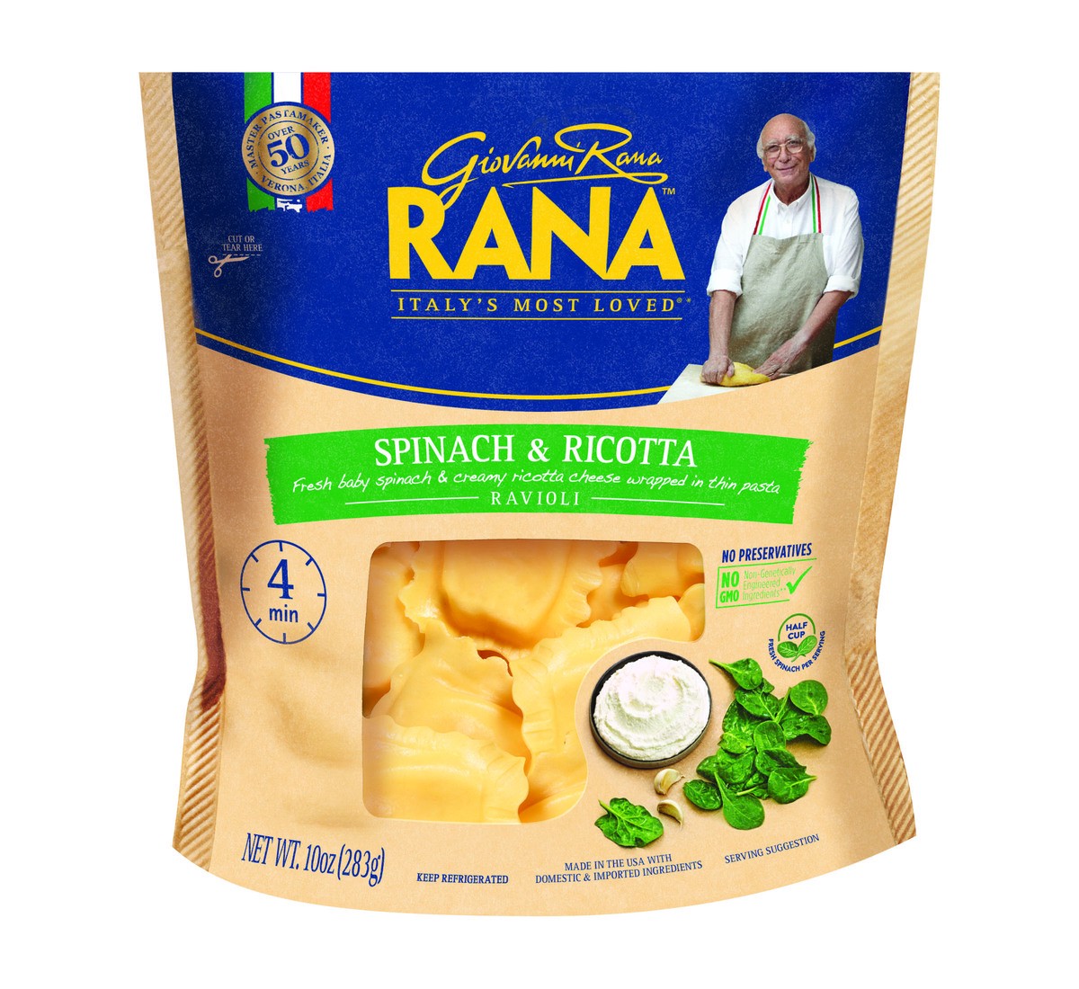slide 6 of 9, Rana Refrigerated Pasta, 10 oz