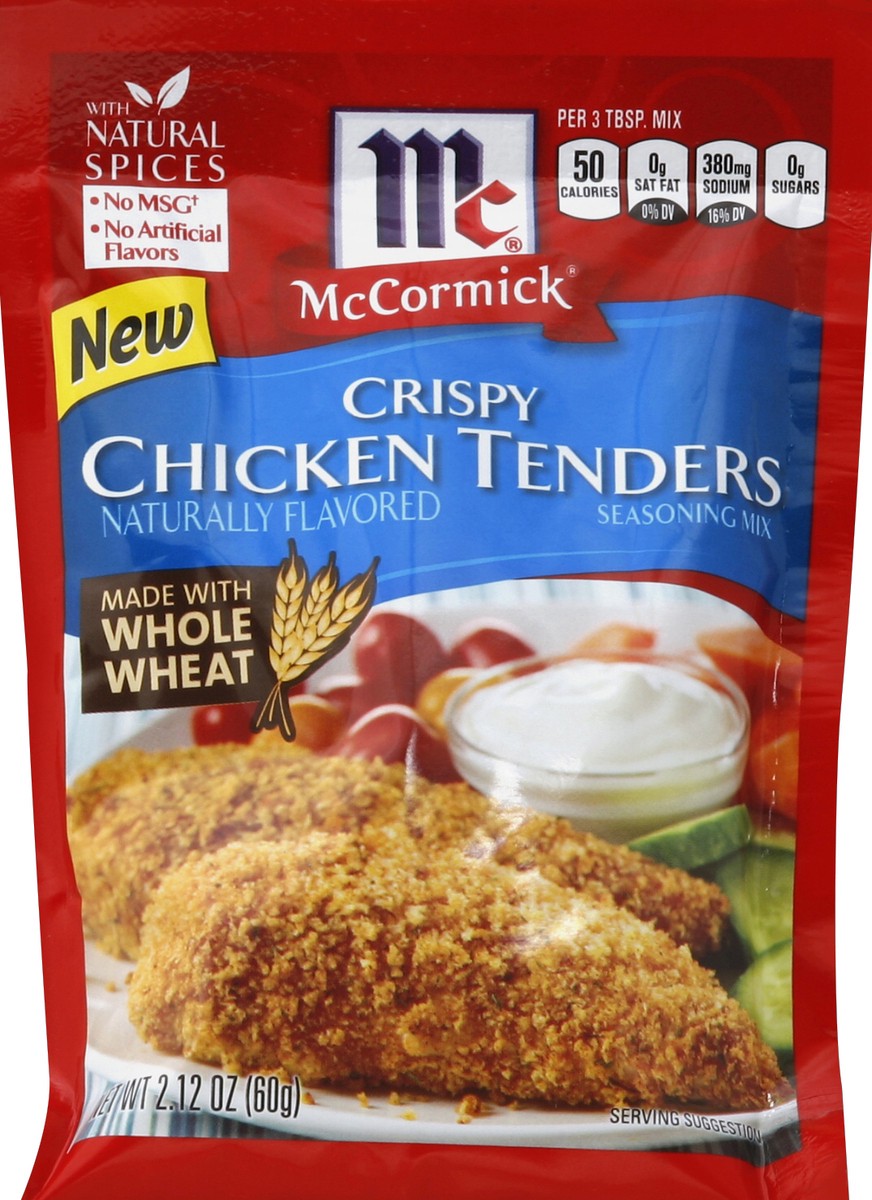 slide 2 of 2, McCormick Crispy Chicken Tenders Seasoning Mix, 2.12 oz