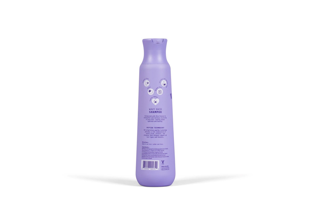 slide 4 of 5, V&Co. Wavy Hair Shampoo 12 fl oz, 12 fl oz
