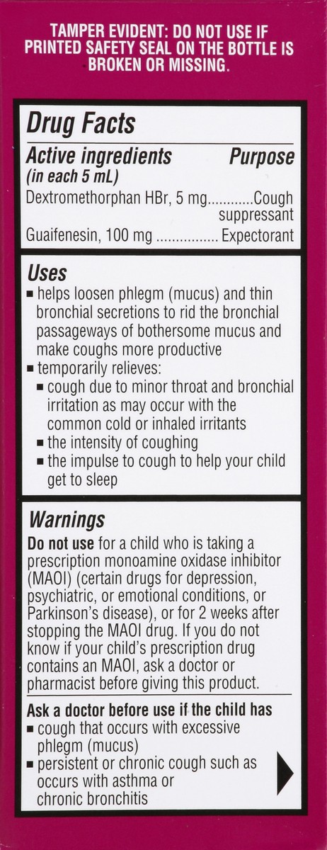 slide 6 of 6, PediaCare Childrens Cough & Congestion Cherry, 4 fl oz