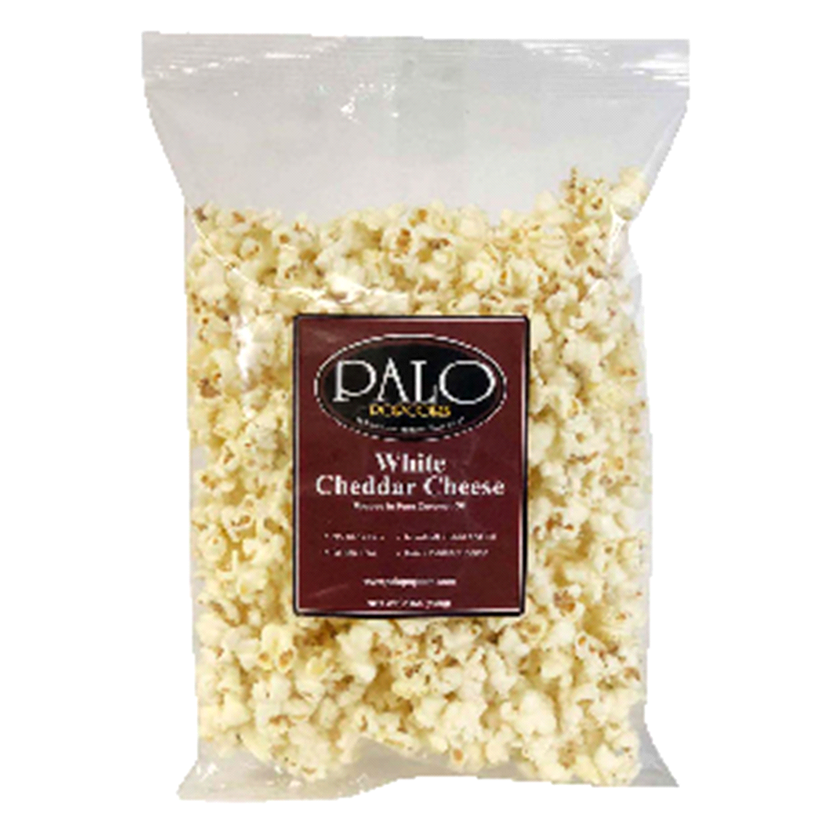 slide 1 of 1, Palo White Cheddar Cheese Popcorn, 7 oz