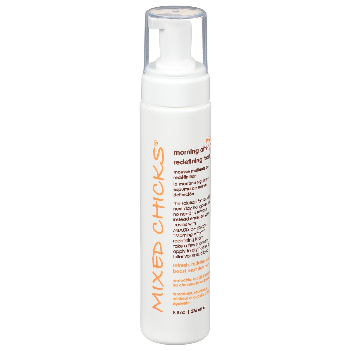 slide 8 of 10, Mixed Chicks Morning After Redefining Foam 8 fl oz, 8 fl oz