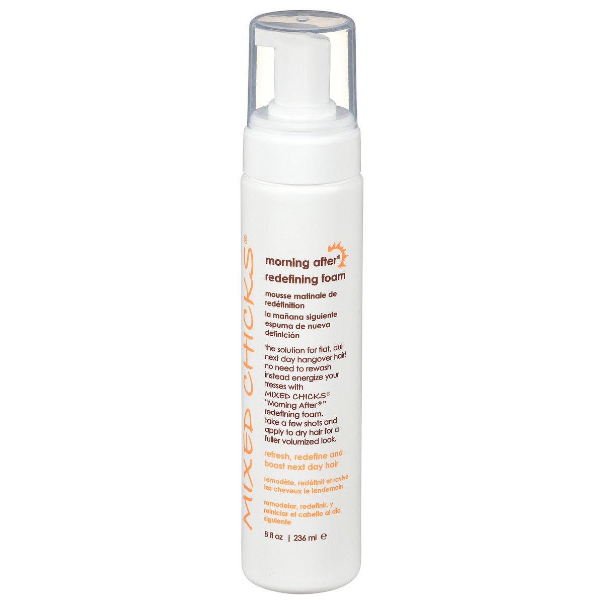 slide 2 of 10, Mixed Chicks Morning After Redefining Foam 8 fl oz, 8 fl oz