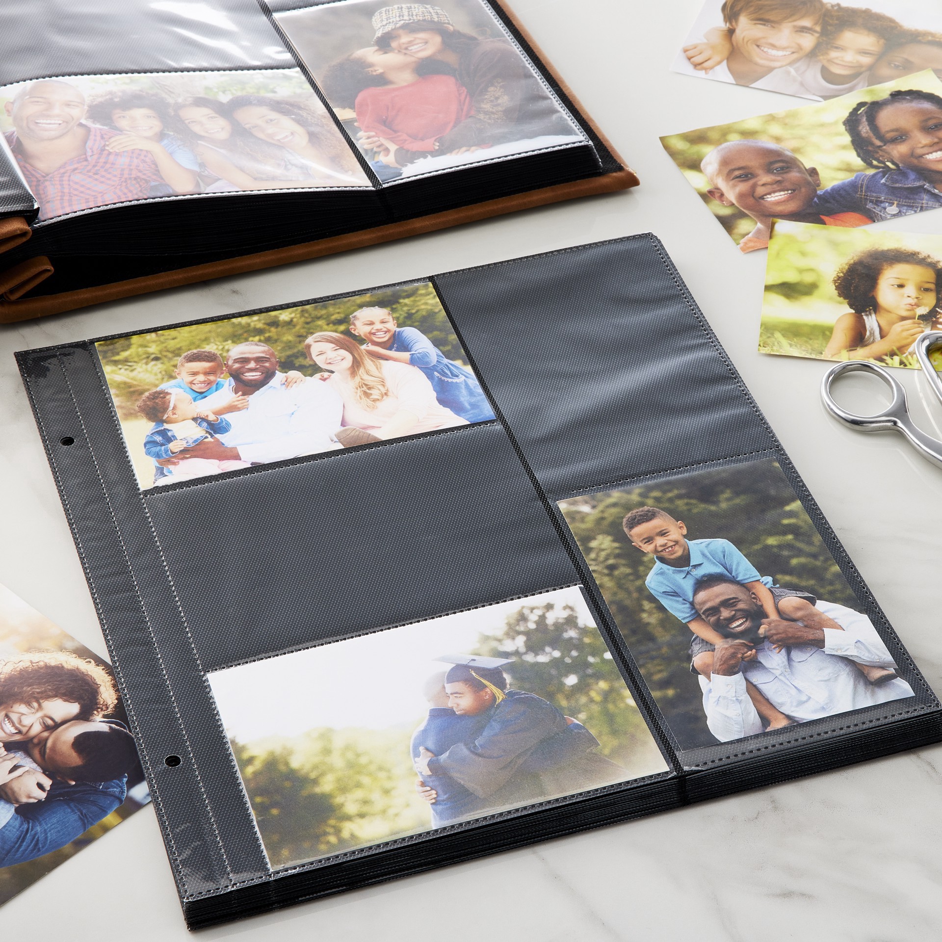 slide 2 of 3, 12" X 13" Photo Album Refill Pages By Recollections, 12 in x 13 in