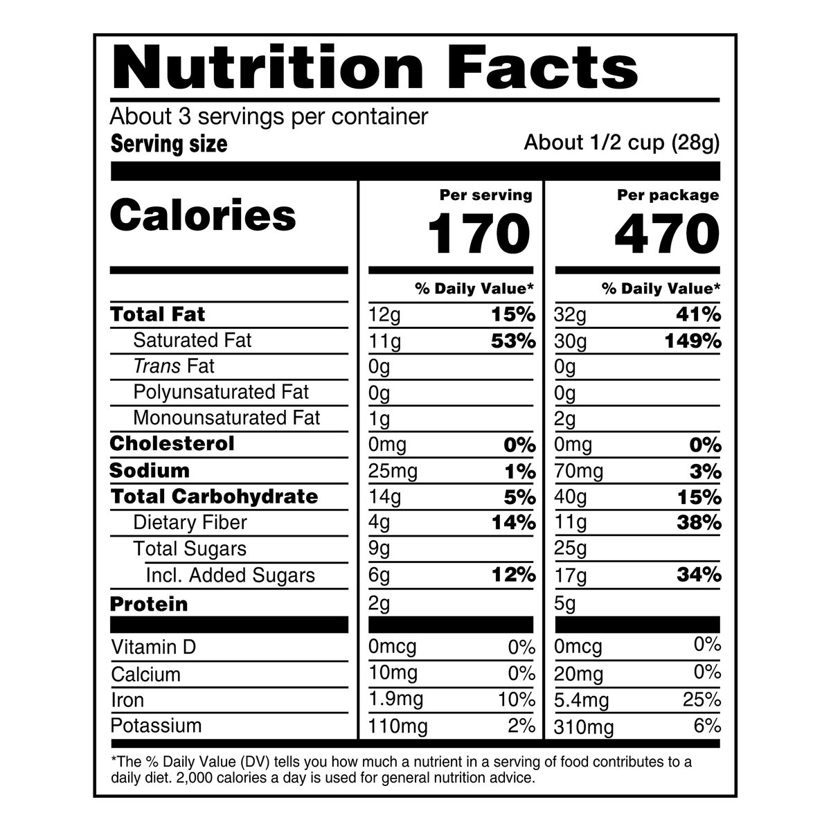 slide 6 of 7, Bare Chocolate Coconut Chips 2.8 oz, 2.8 oz