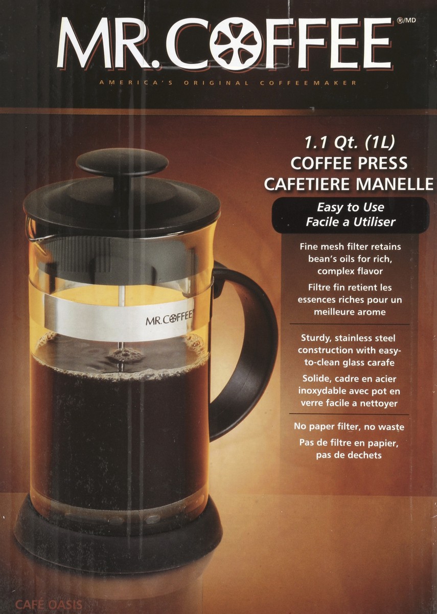 slide 5 of 5, Mr. Coffee Coffee Press 1 ea, 1 ea