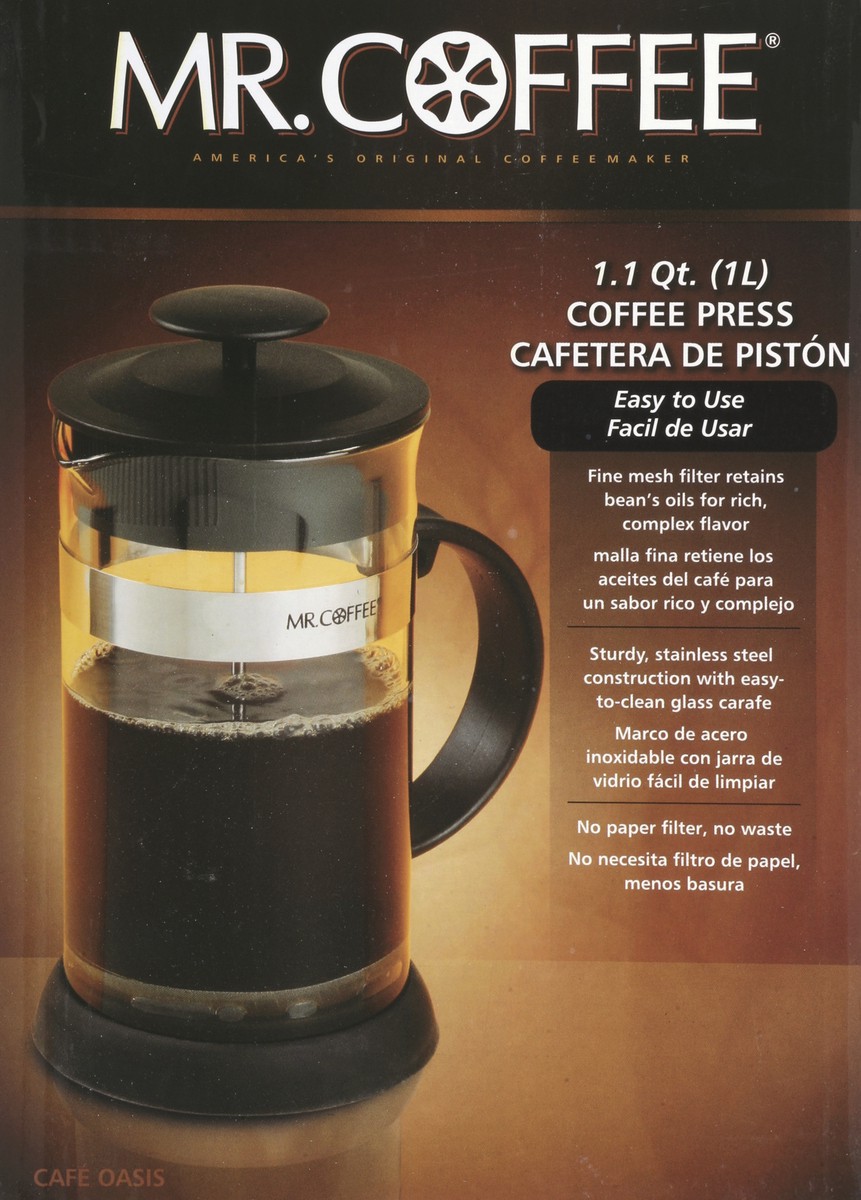 slide 4 of 5, Mr. Coffee Coffee Press 1 ea, 1 ea
