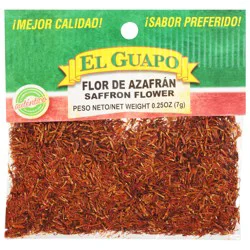 El Guapo Safflower Flower (Flor de Azafrán), 0.25 oz