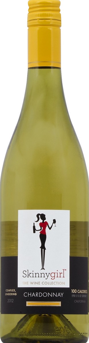 slide 2 of 2, Skinnygirl Chardonnay, California, 2012, 750 ml