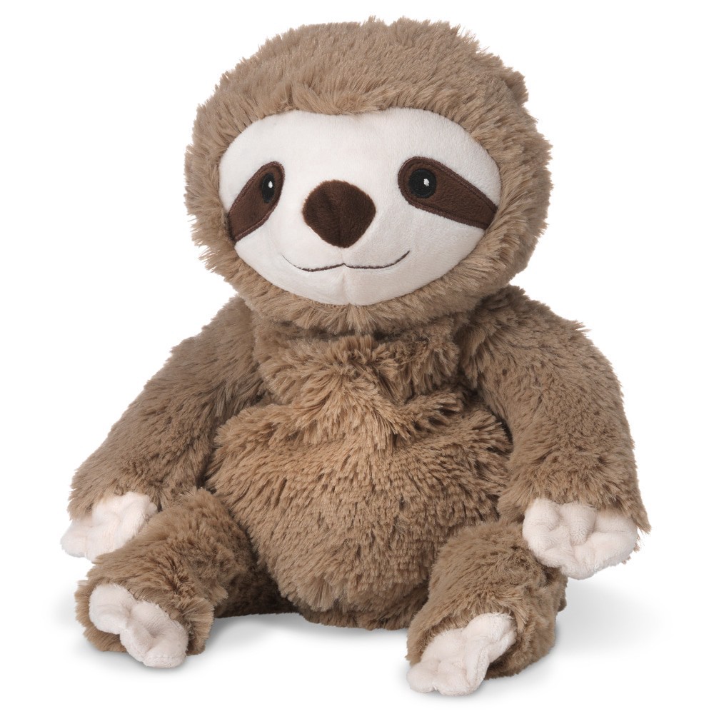 slide 1 of 2, Warmies Cozy Plush- Sloth, 1 ct