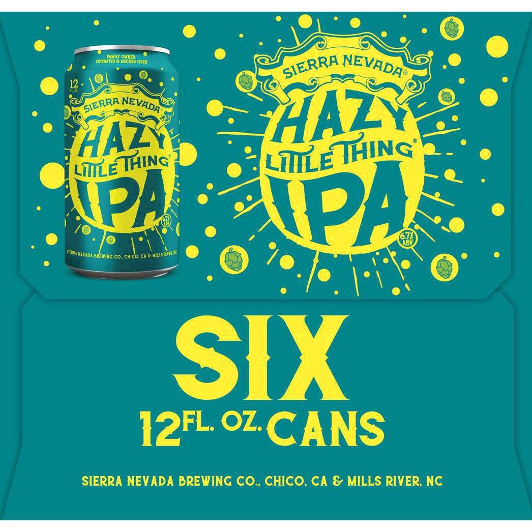 slide 21 of 63, Sierra Nevada Hazy Little Thing IPA 6-Pack Cans, 6 ct; 12 oz