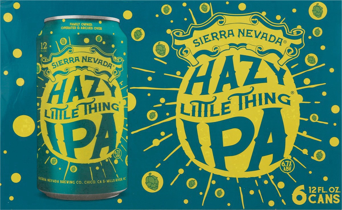 slide 34 of 63, Sierra Nevada Hazy Little Thing IPA 6-Pack Cans, 6 ct; 12 oz