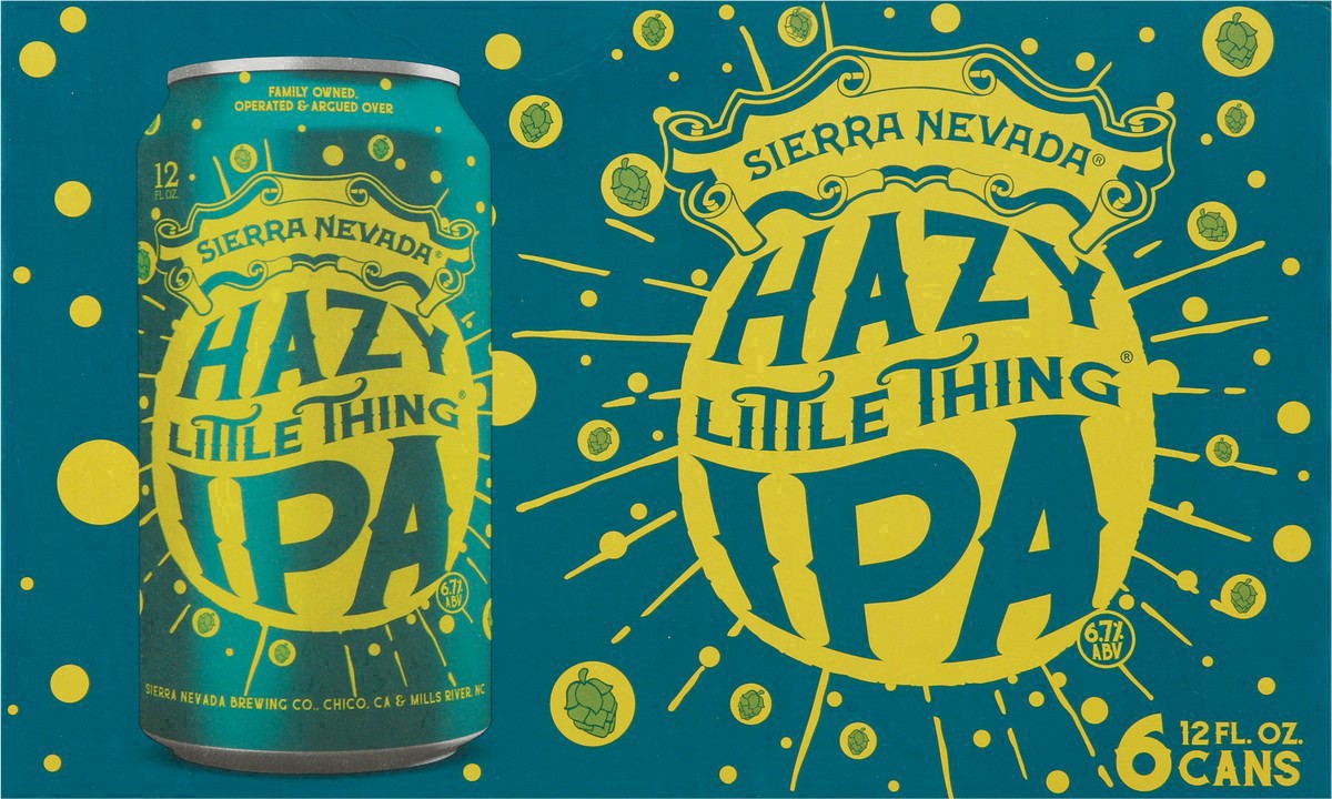 slide 19 of 63, Sierra Nevada Hazy Little Thing IPA 6-Pack Cans, 6 ct; 12 oz