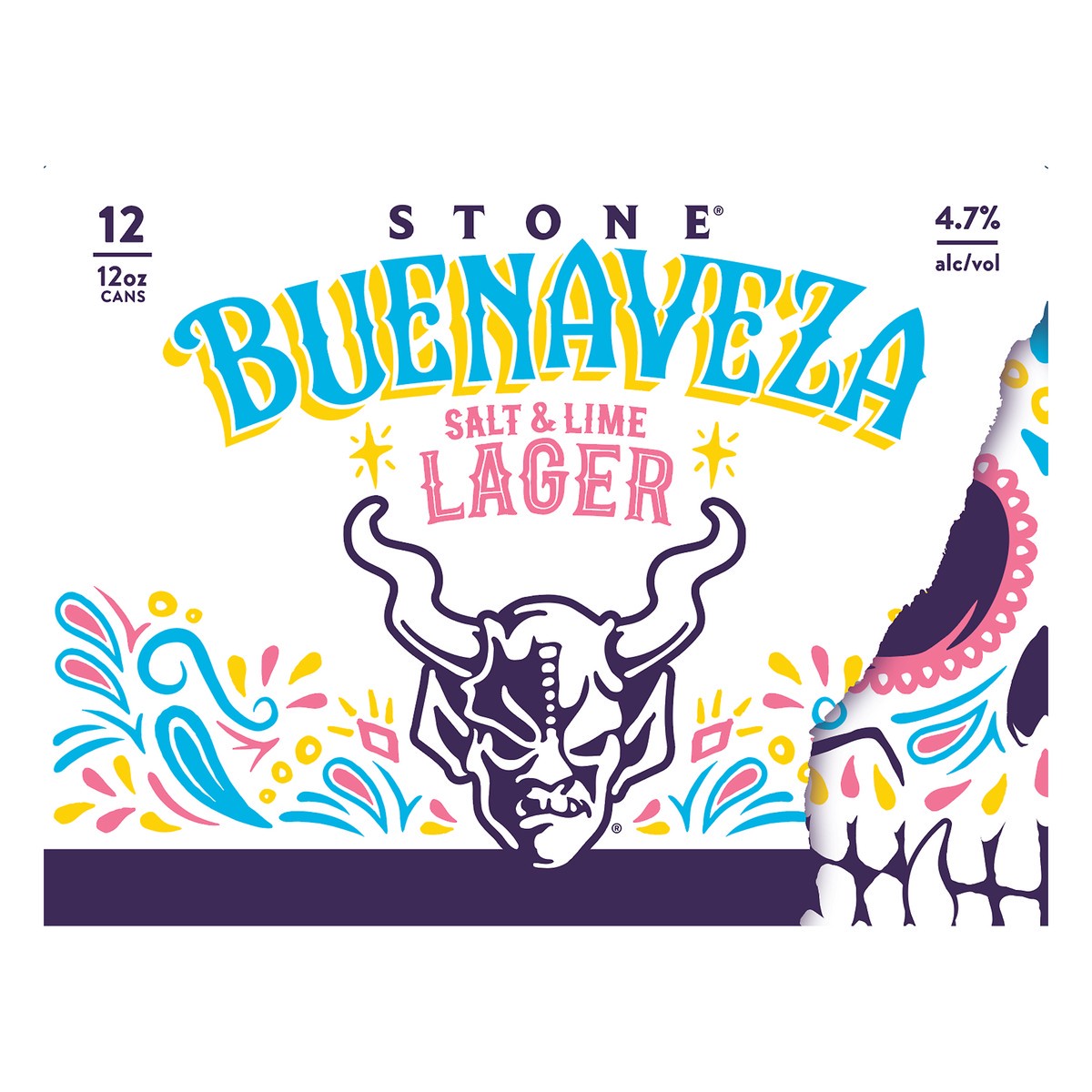 slide 5 of 5, Stone Buenaveza Salt & Lime Lager Beer 12oz 12pk Cans, 12 ct; 12 oz