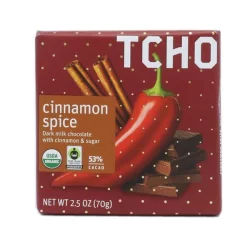 TCHO Cinnamon Spice Dark Chocolate Bar