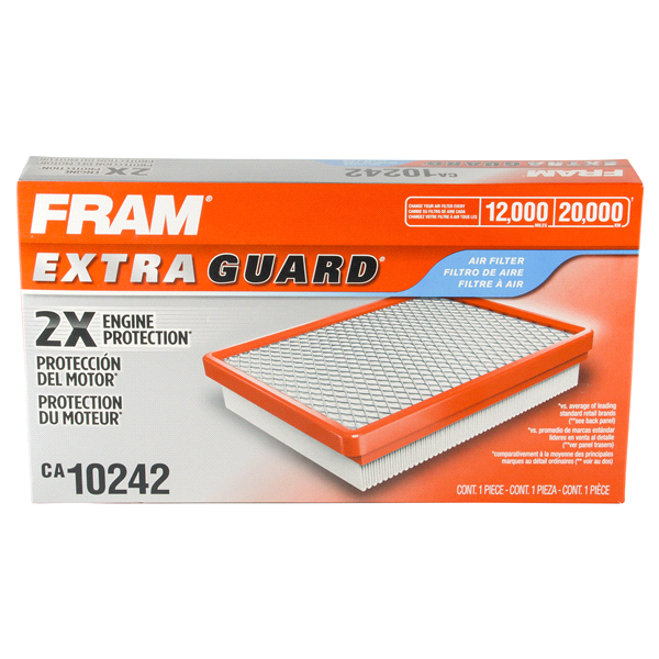slide 1 of 6, Fram Extra Guard Air Filter CA10242, 1 ct