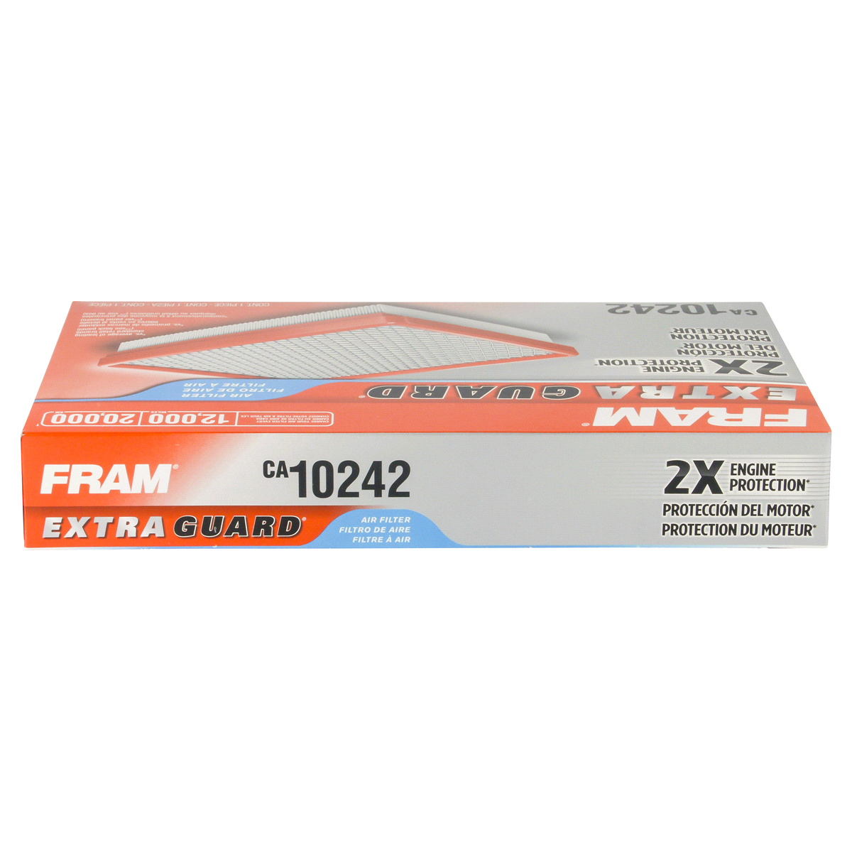 slide 5 of 6, Fram Extra Guard Air Filter CA10242, 1 ct