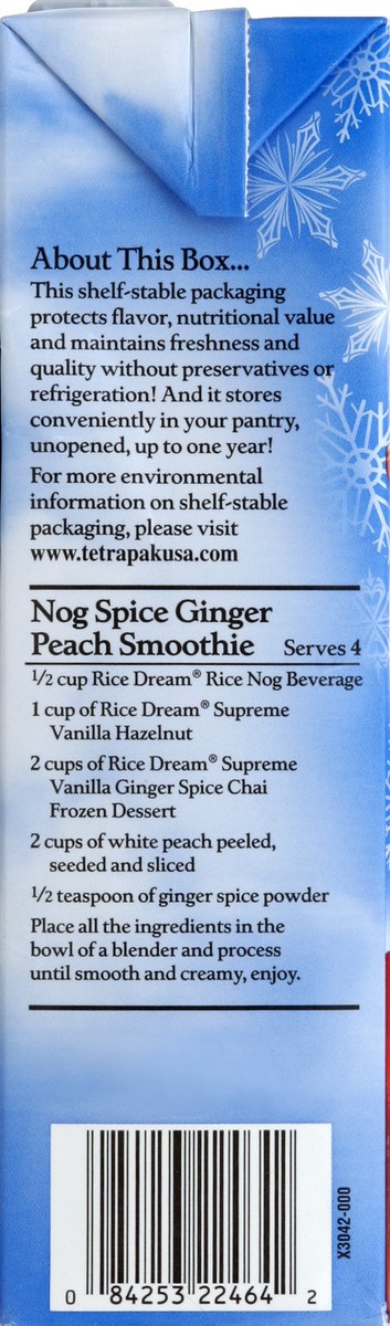 slide 3 of 5, Rice Dream Rice Nog, 32 fl oz