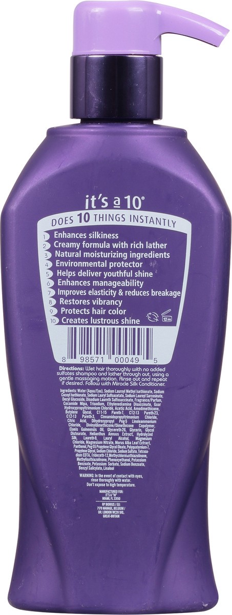 slide 9 of 9, It's a 10 Silk Express Miracle Silk Shampoo 10 fl oz, 10 fl oz