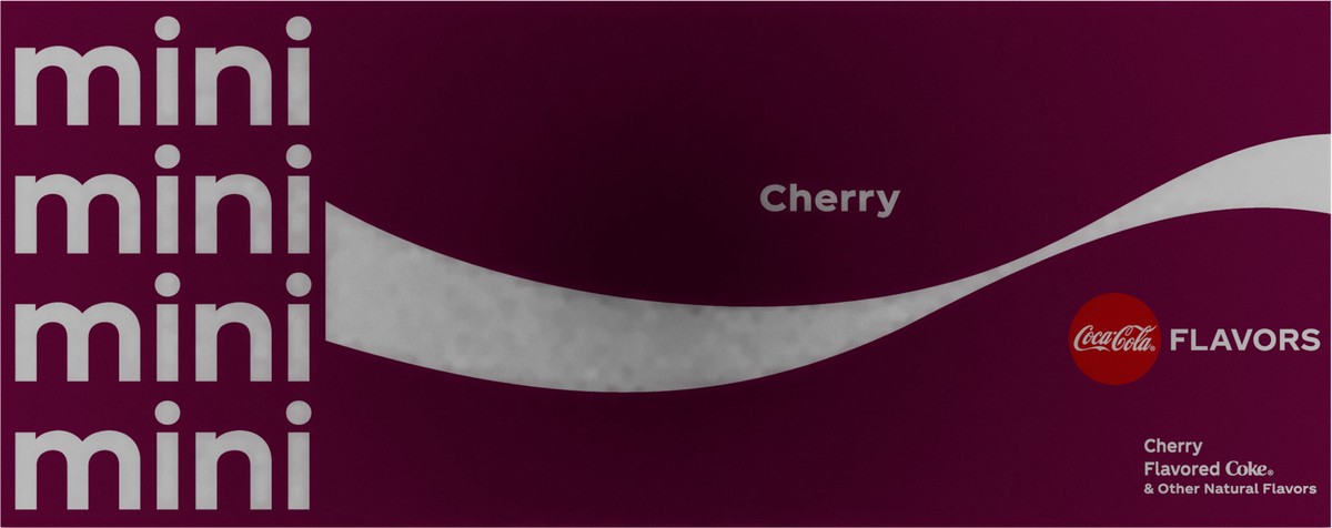 slide 5 of 9, Coca-Cola Cherry Fridge Pack Cans, 7.5 fl oz, 10 Pack, 10 ct