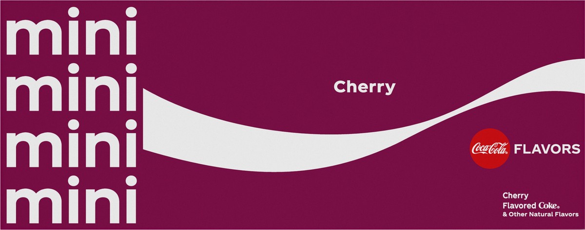 slide 6 of 9, Coca-Cola Cherry Fridge Pack Cans, 7.5 fl oz, 10 Pack, 10 ct