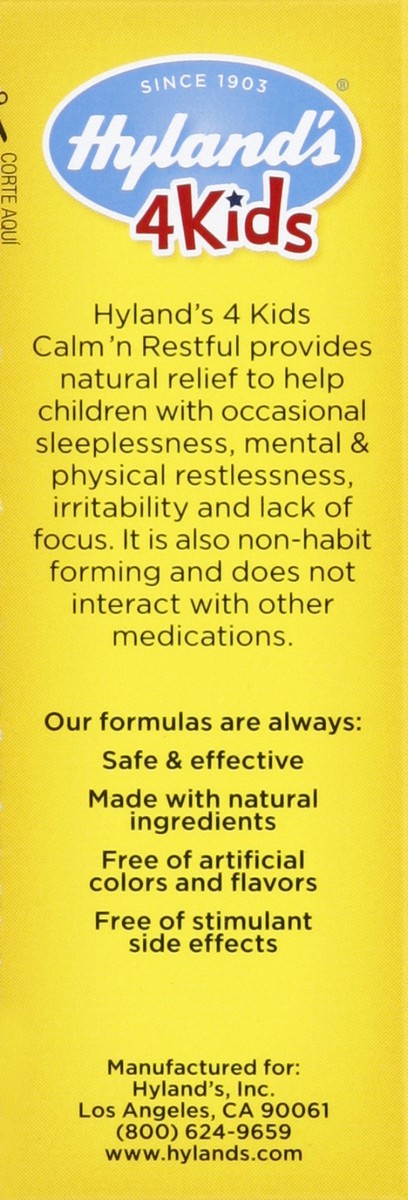 slide 4 of 6, Hyland's Calm And Restful Tablets, 125 ct