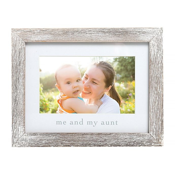 slide 1 of 3, Pearhead Me & My Aunt'' Picture Frame - White'', 1 ct