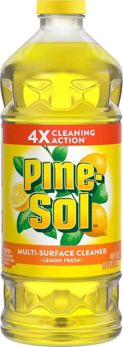 slide 7 of 7, Pine-Sol Lemon Fresh Multi-Surface Cleaner 48 fl oz, 48 fl oz