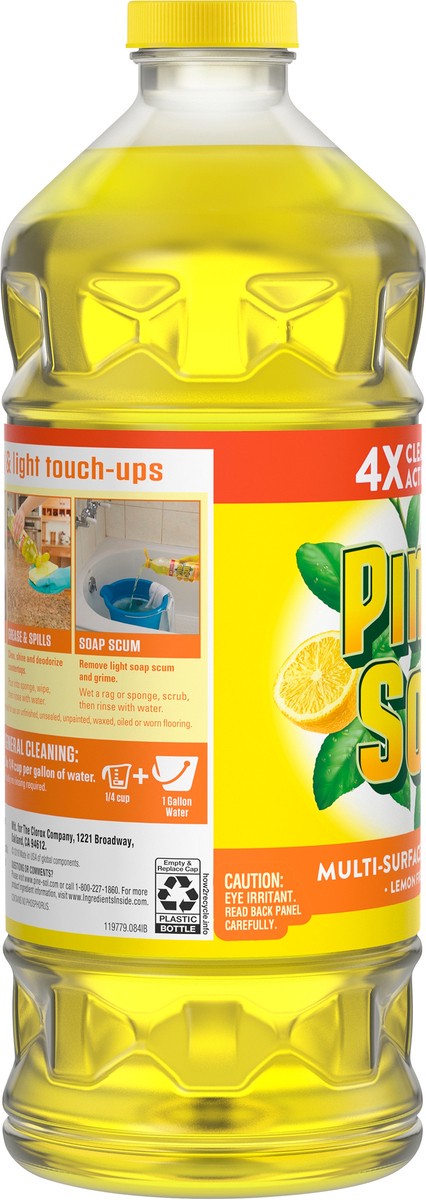 slide 2 of 7, Pine-Sol Lemon Fresh Multi-Surface Cleaner 48 fl oz, 48 fl oz