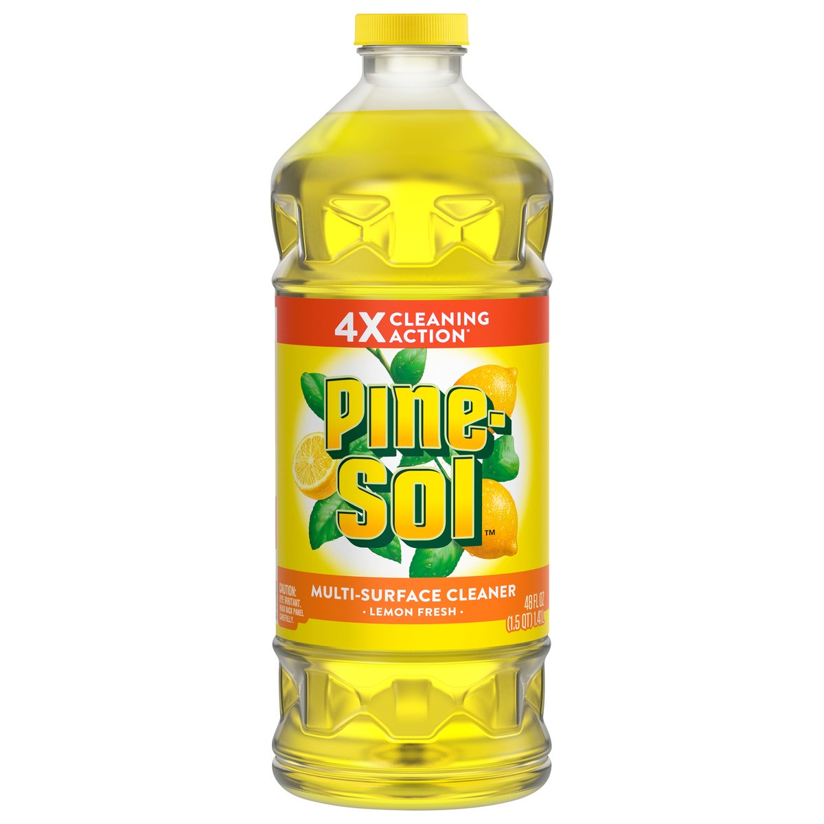 slide 1 of 7, Pine-Sol Lemon Fresh Multi-Surface Cleaner 48 fl oz, 48 fl oz