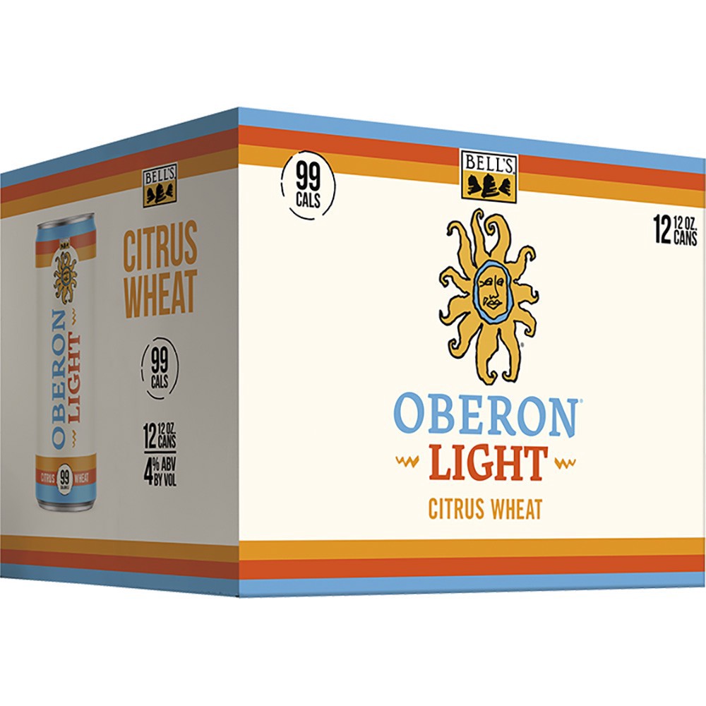 slide 1 of 1, Bell's Oberon Light, 12 ct; 12 oz