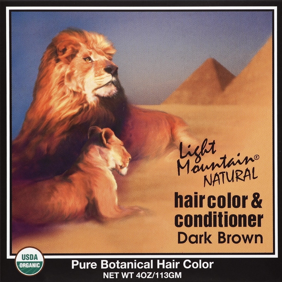 slide 4 of 4, Light Mountain Hair Color & Conditioner 4 oz, 4 oz