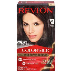 Revlon Colorsilk 20 Brown Black Permanent Hair Color