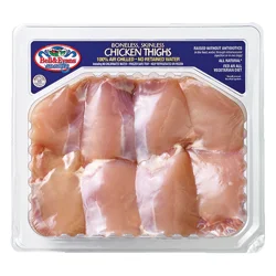 Bell & Evans Boneless Skinless Chicken Thighs